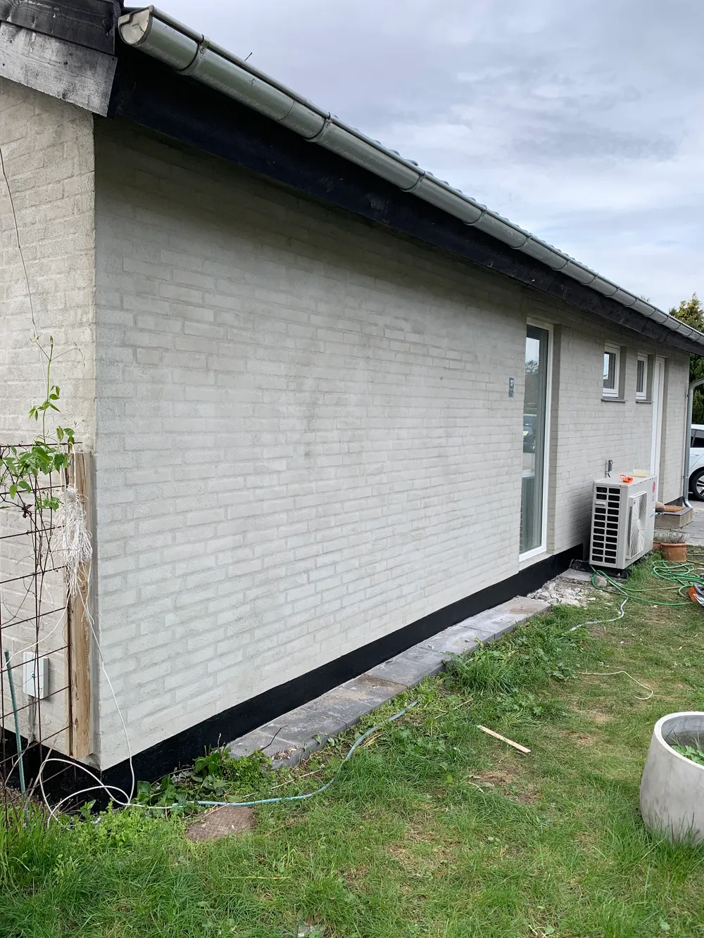  Vandskuring af husfacade i Herlev