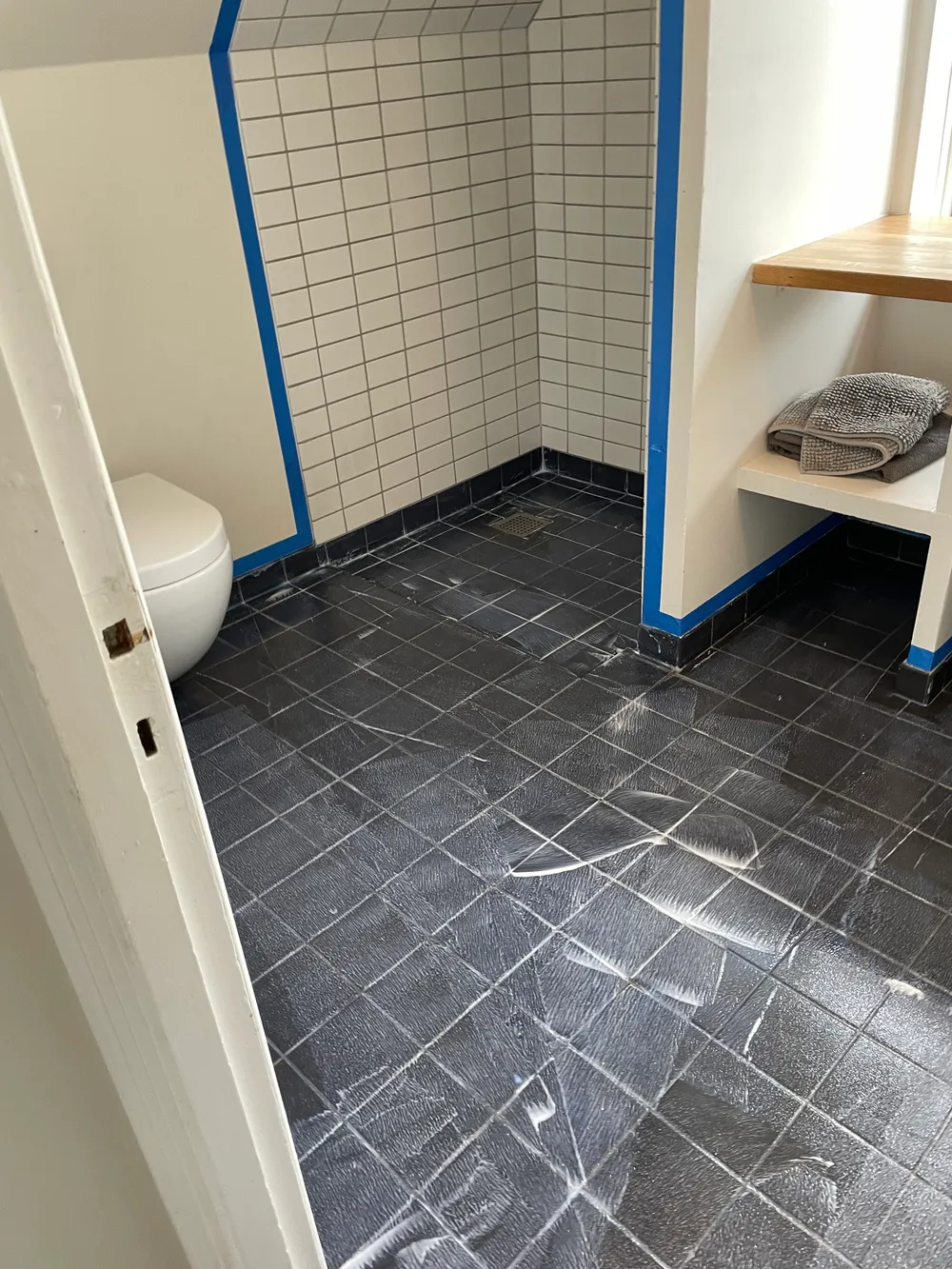 Badeværelse 8m2 før påføring af microcement 2